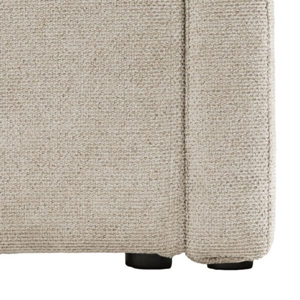 Bed taupe 180x200cm (excl. bodem/matras) - Afbeelding 3